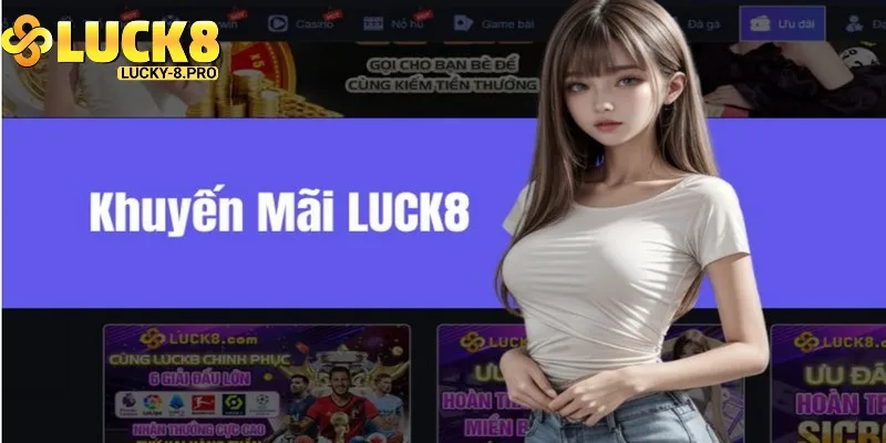 Tổng quan chính sách khuyến mãi nhà cái Luck8